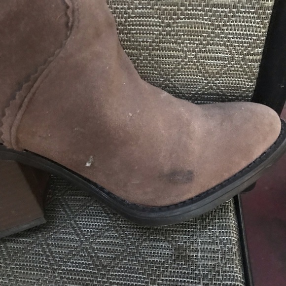 Groove OTK Tan Faux Suede Boots - Picture 5 of 5